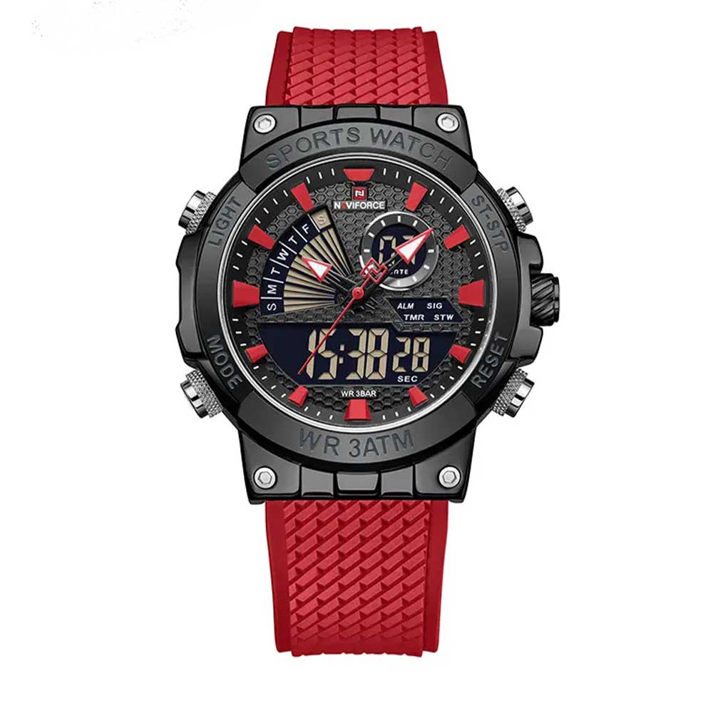 Naviforce-9219 ساعت مردانه نیوی فورس NF 9219 B/B/R - Image 1